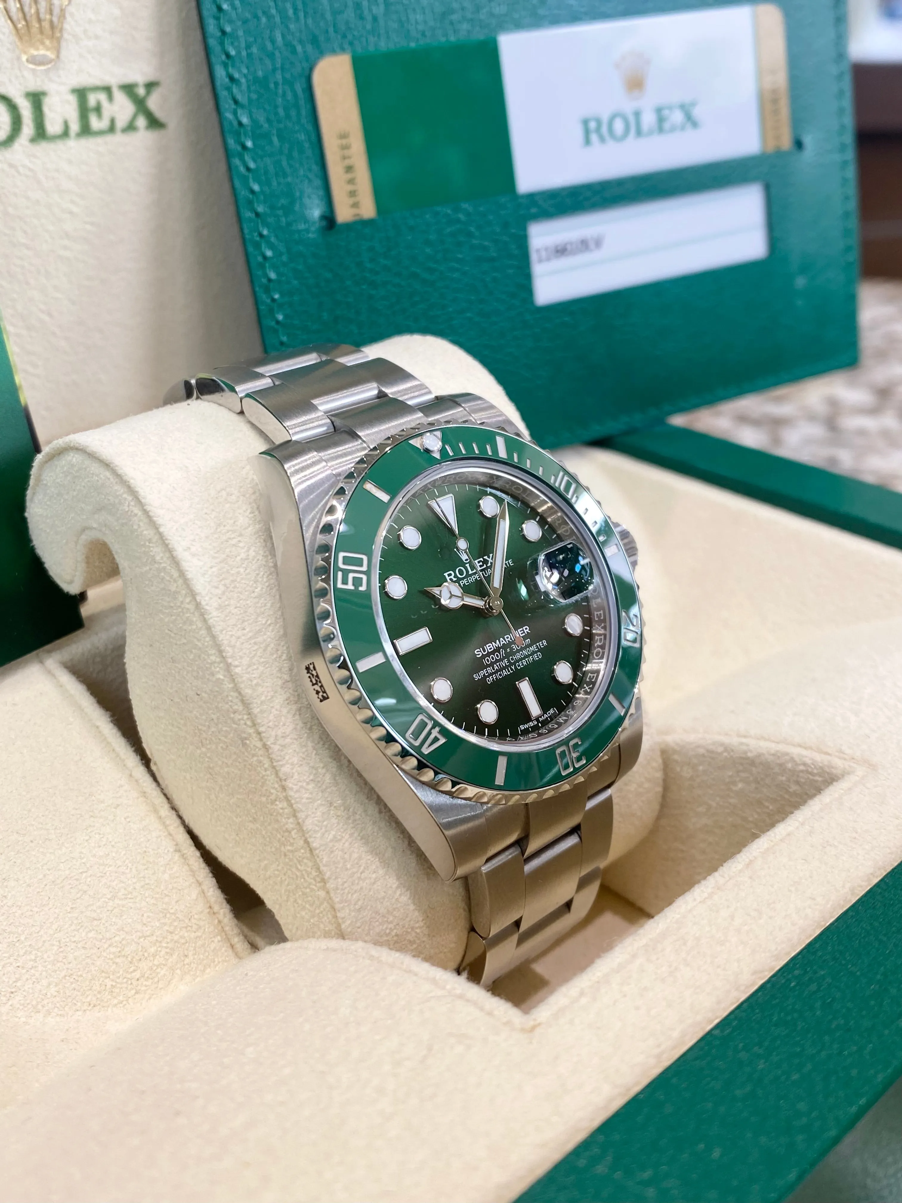 2018 Rolex Submariner Hulk 116610LV