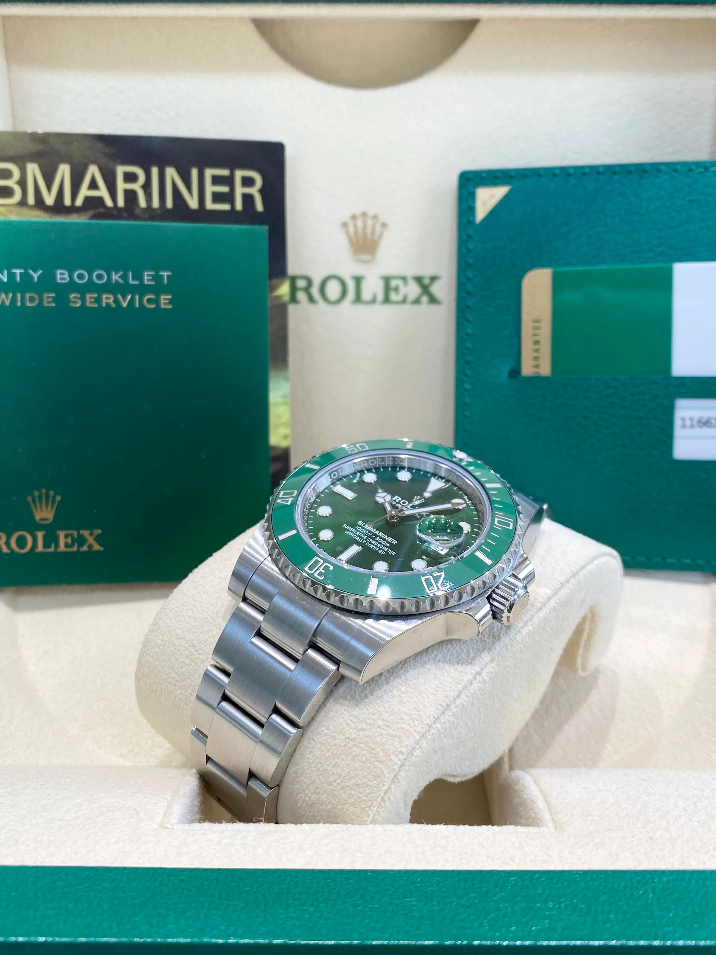 2018 Rolex Submariner Hulk 116610LV