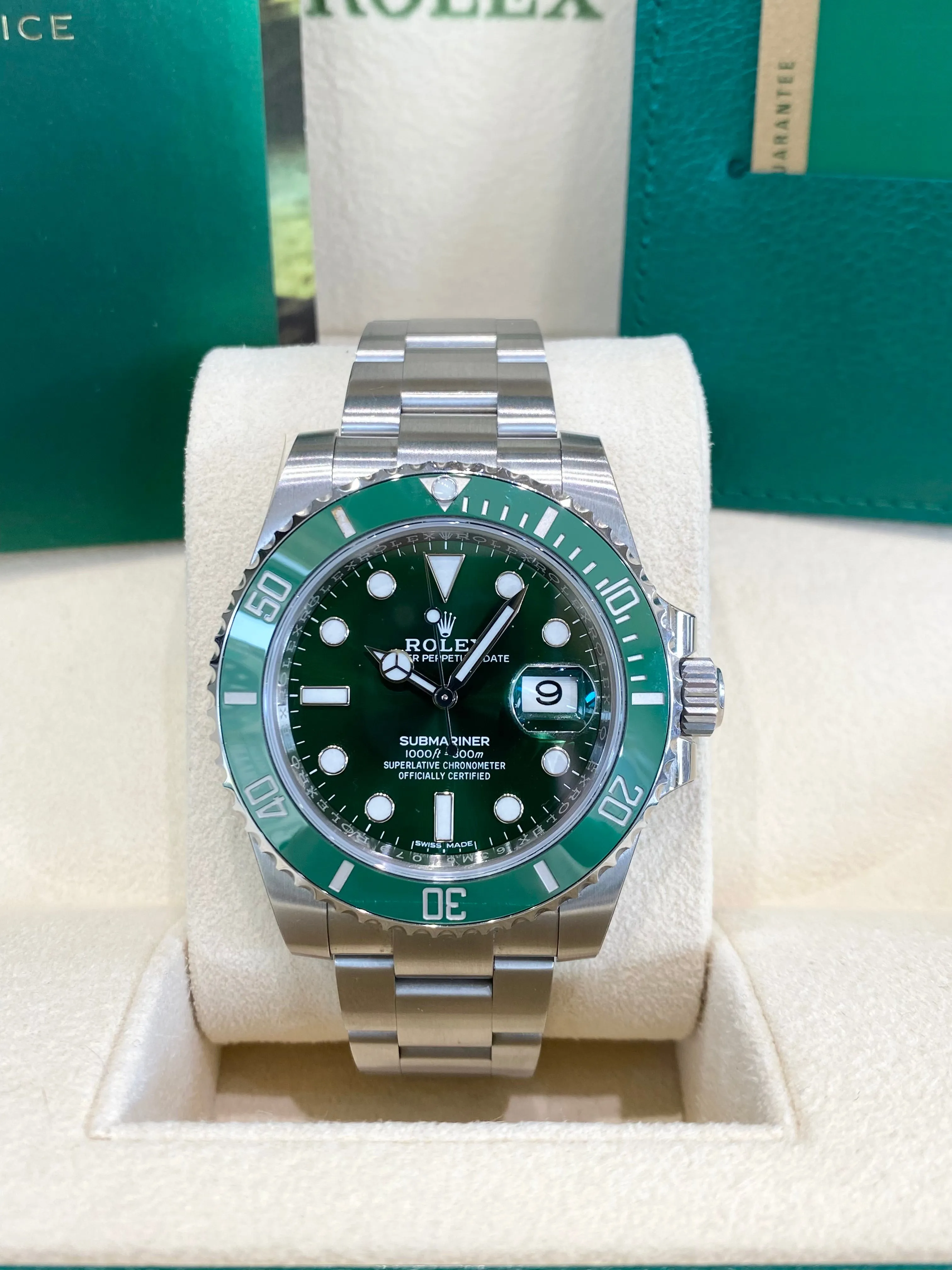 2018 Rolex Submariner Hulk 116610LV