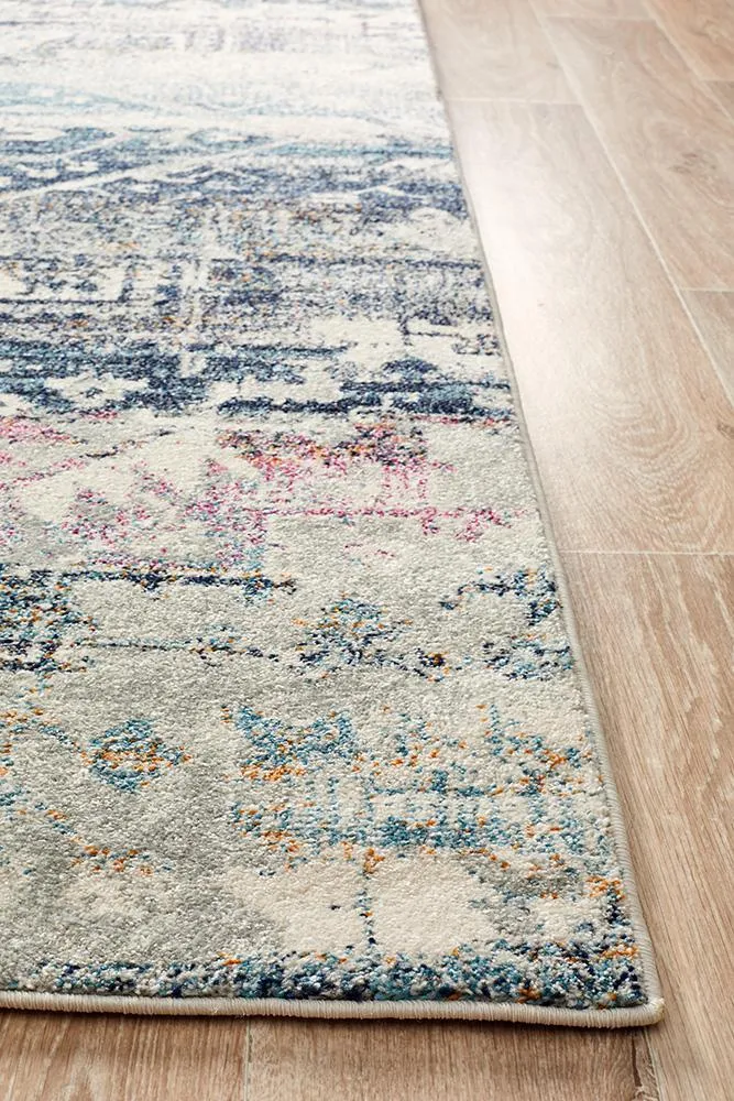 Boho Vintage Erika Blue Rug