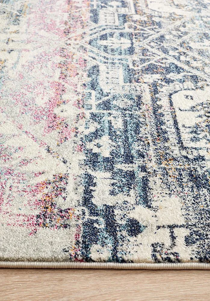 Boho Vintage Erika Blue Rug