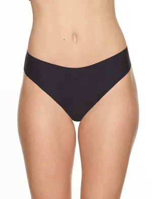 Butter Mid Rise Thong | Black