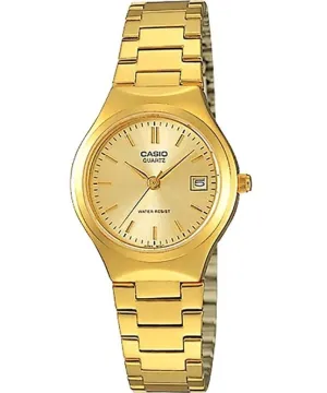 Casio Women's Watch Analog, Gold Dial Gold Stainless Steel Strap, LTP-1170N-9ARDF