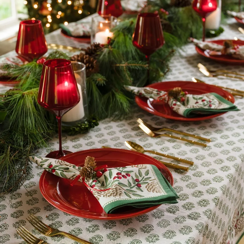 Christmas Garland Napkin | Set of 4