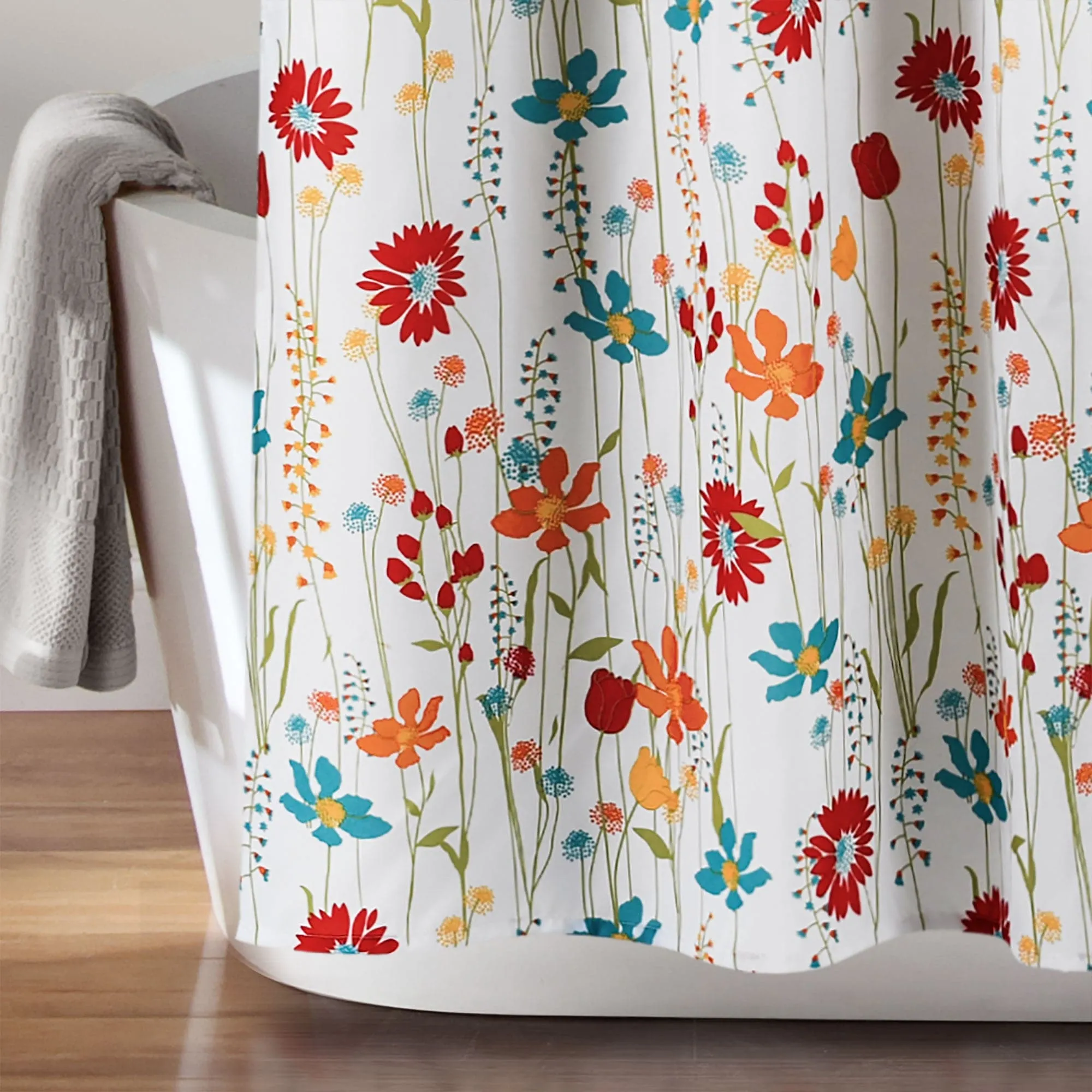 Clarissa Floral Shower Curtain