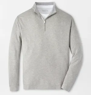 Crown Comfort Pullover in Light Grey by Peter Millar