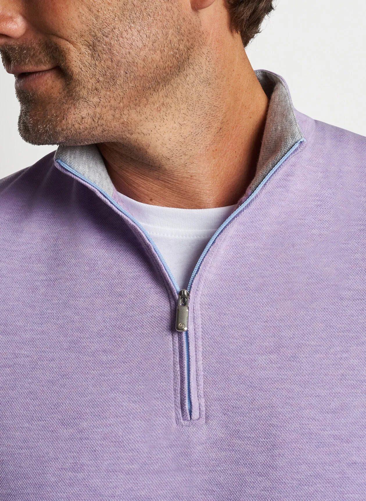 Crown Comfort Pullover in Wild Lilac by Peter Millar