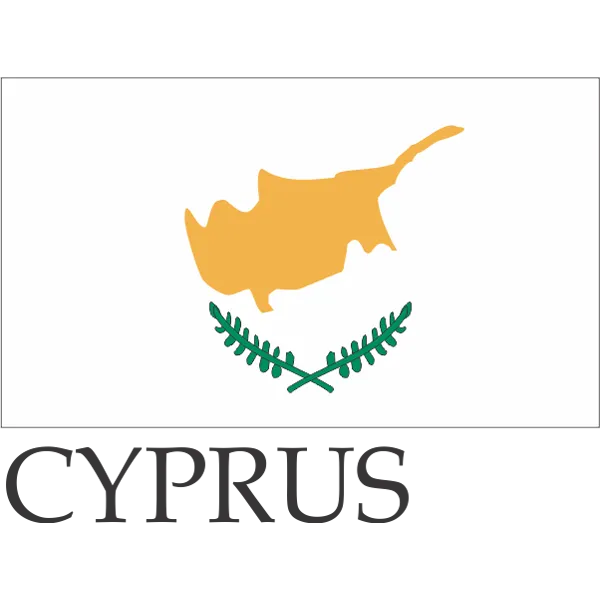 Cyprus Embroidered Flag Badge