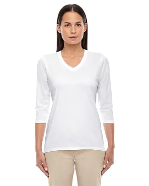 Devon & Jones Ladies' Perfect Fit™ Bracelet-Length V-Neck Top