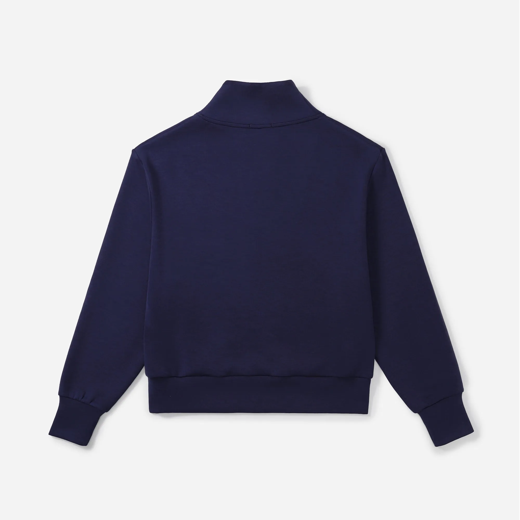 Double Knit Relaxed Half-Zip Sweatshirt