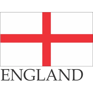 England Embroidered Flag Badge