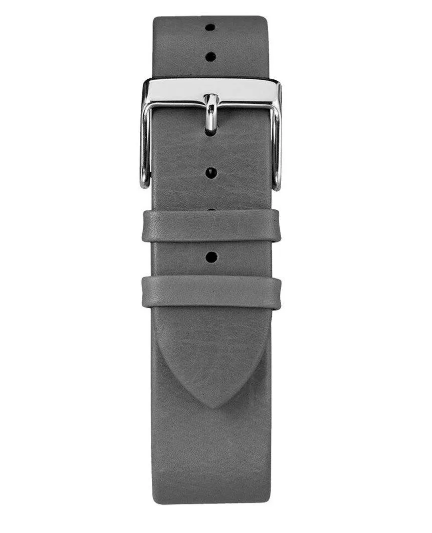 Fairfield 41mm Black Leather Strap Watch