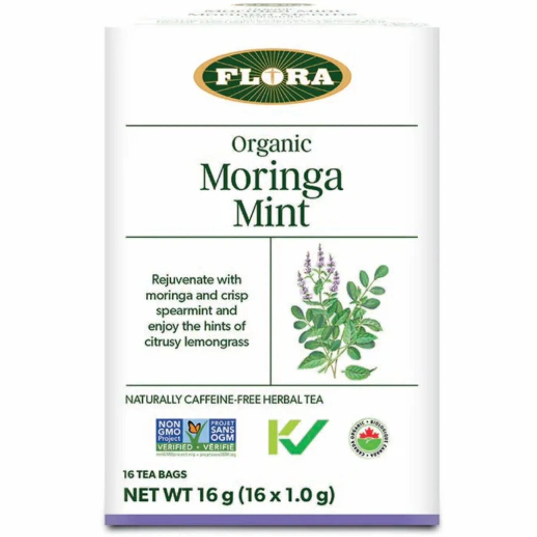 Flora Moringa Mint Tea 16ct