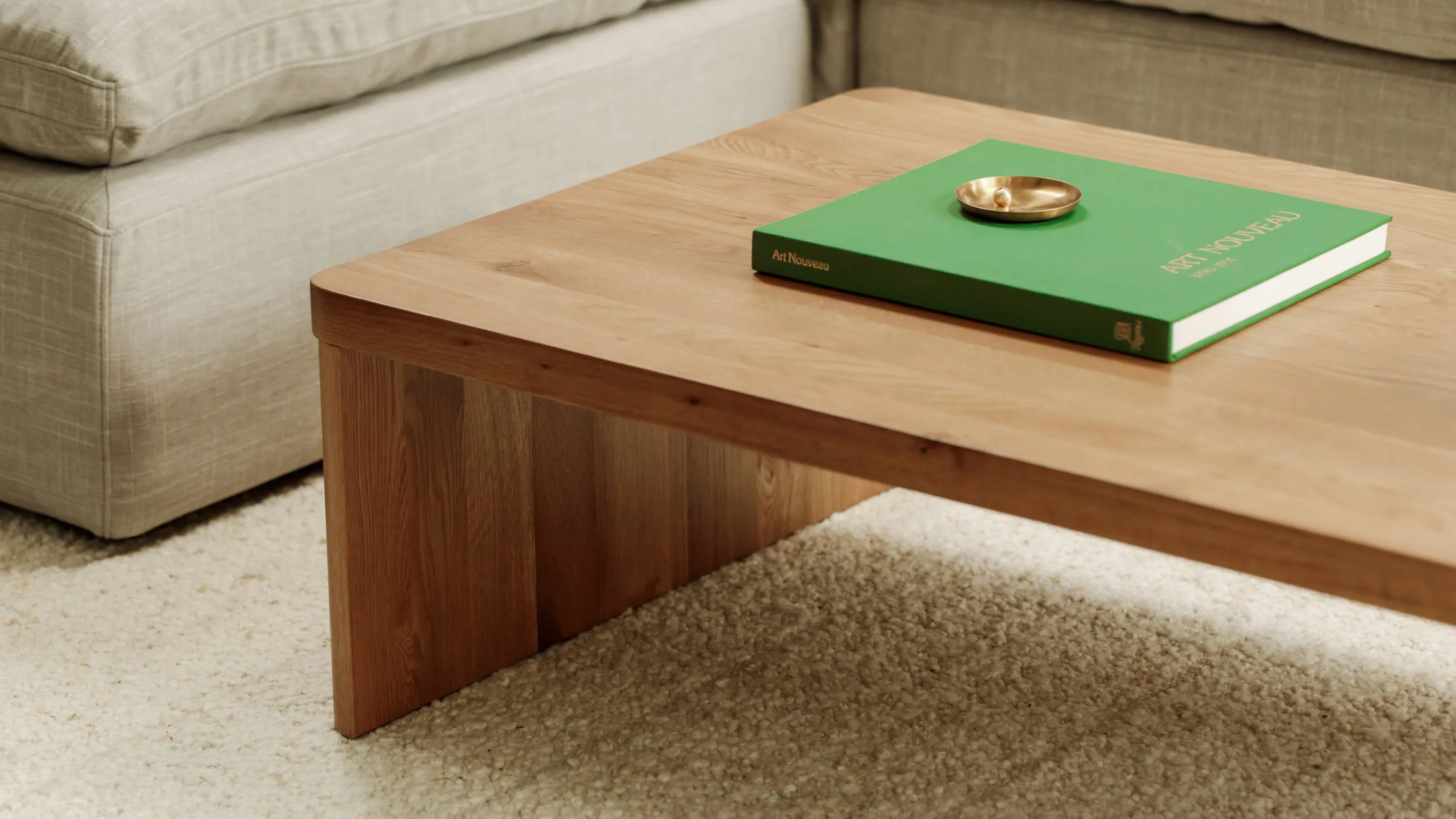 Form Coffee Table, White Oak