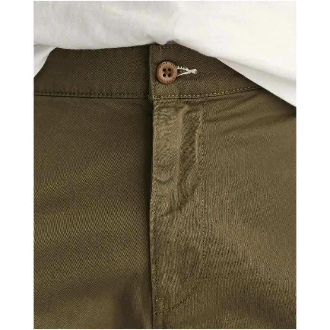 GANT Relaxed Fit Twill Cargo Shorts Juniper Green 205069