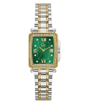 GC Ladies Plaza Silver Yellow Gold Watch Z29009L9MF