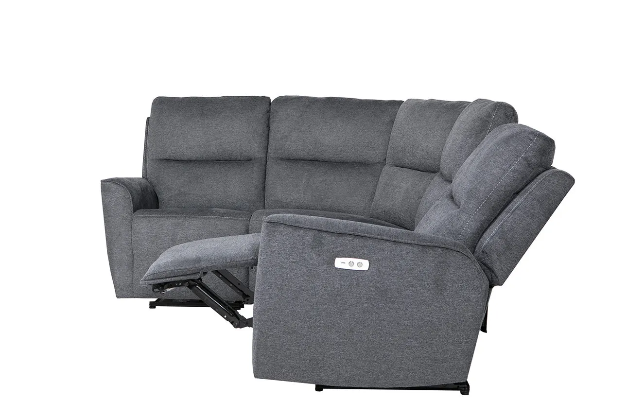 Harlington Corner Sofa Charcoal