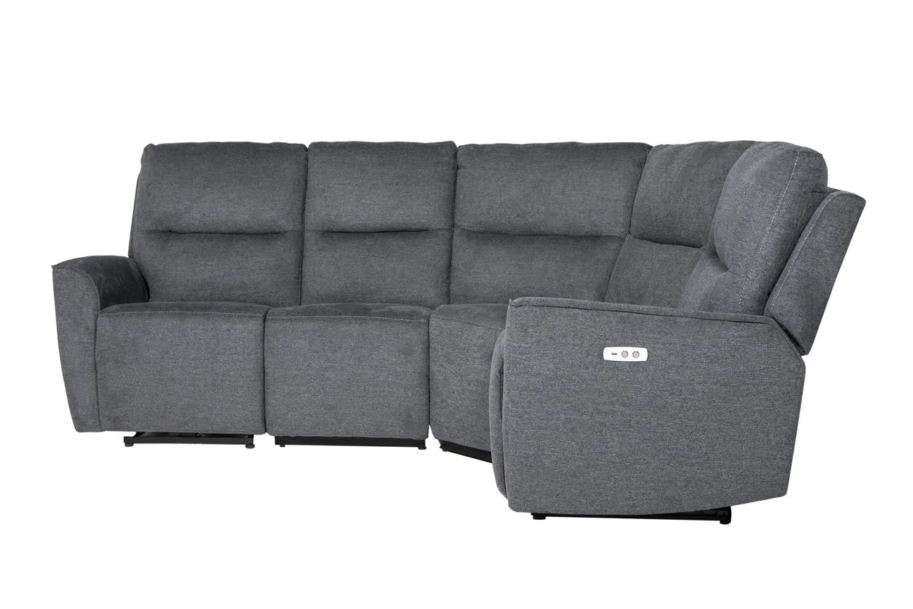 Harlington Corner Sofa Charcoal