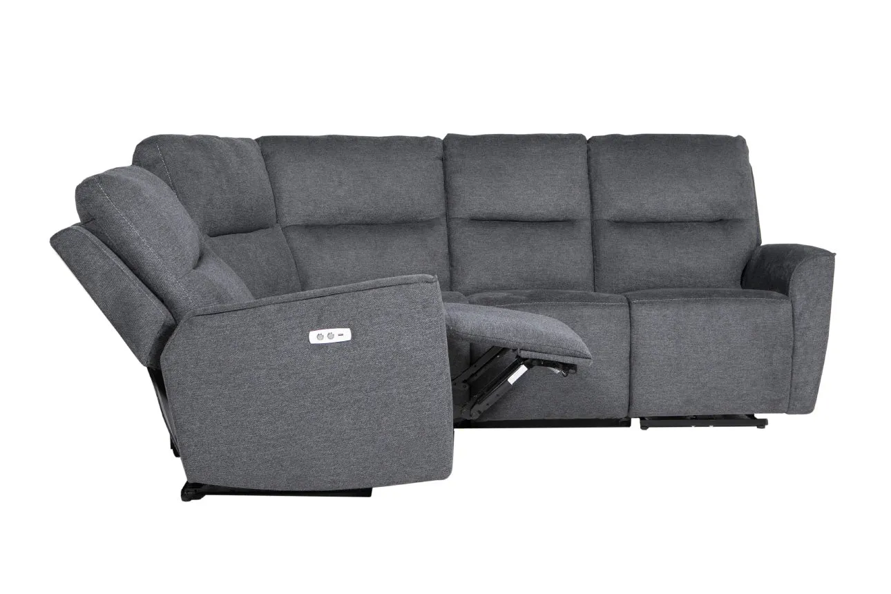 Harlington Corner Sofa Charcoal