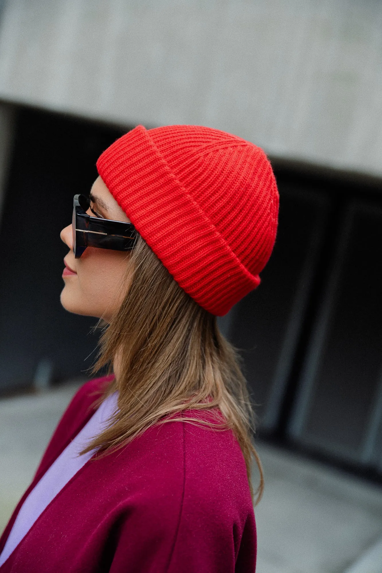 Kana beanie racing red