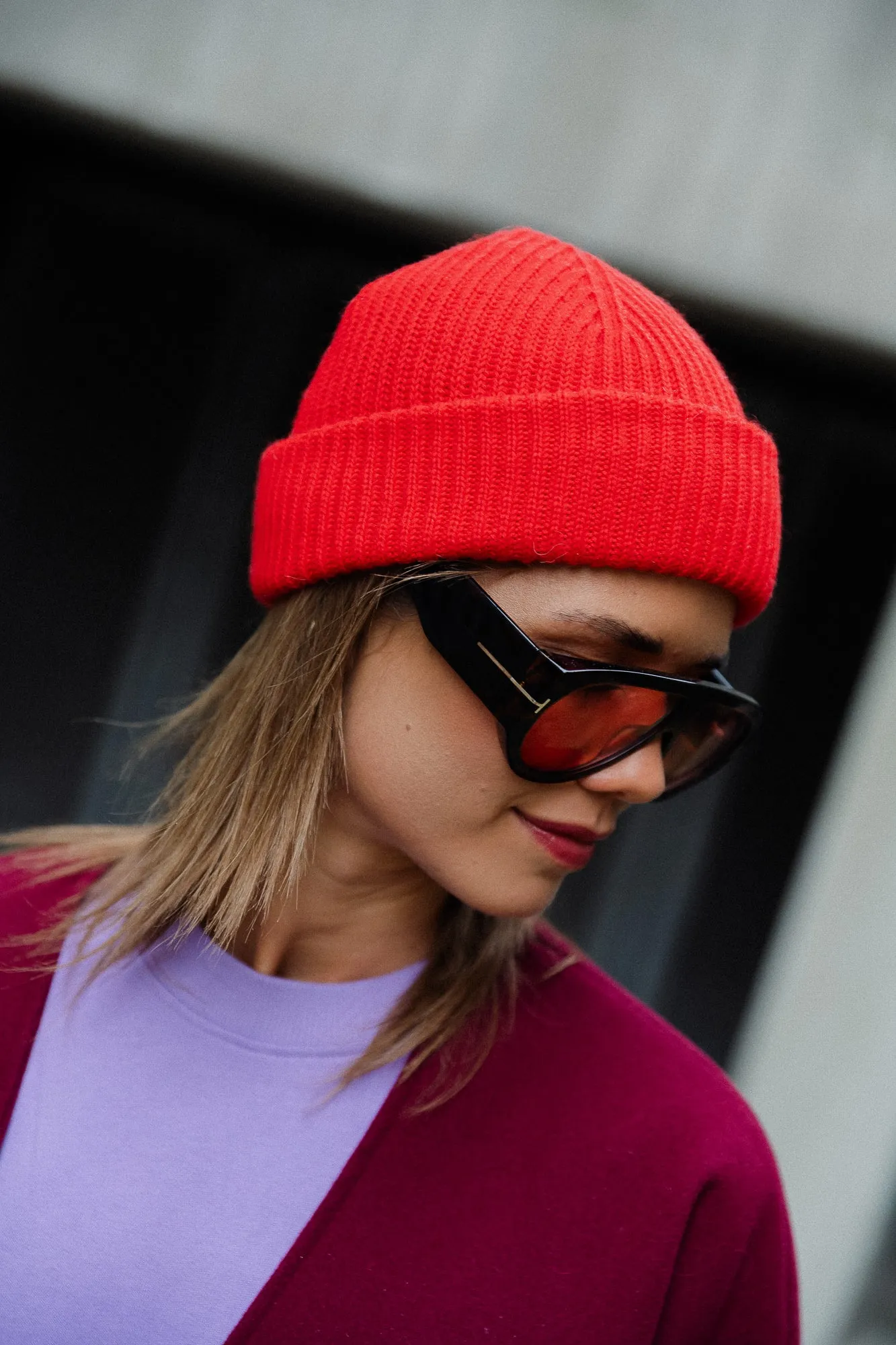 Kana beanie racing red