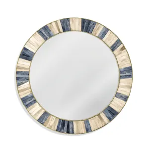 Keena - Wall Mirror - Blue