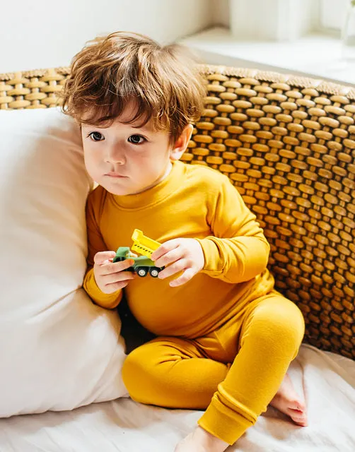 Mustard Modal Long Sleeve Pajama