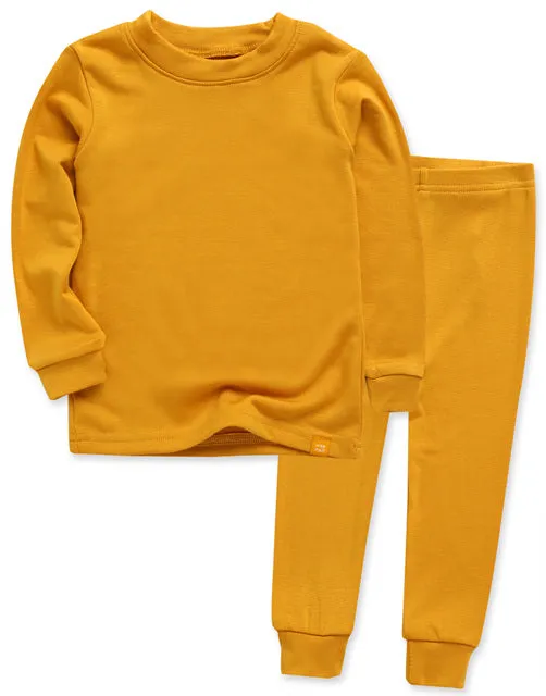 Mustard Modal Long Sleeve Pajama