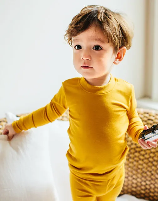 Mustard Modal Long Sleeve Pajama