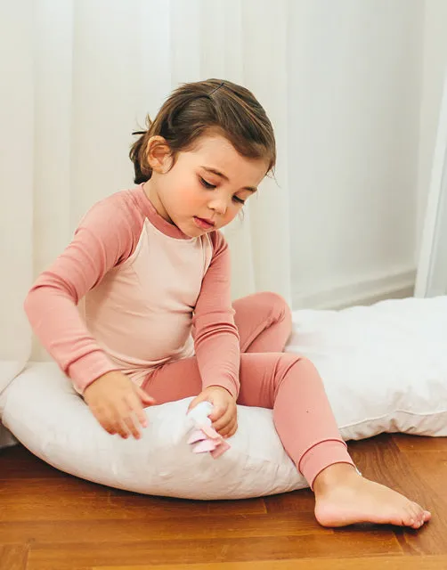 Pink Modal Raglan Long Sleeve Pajama