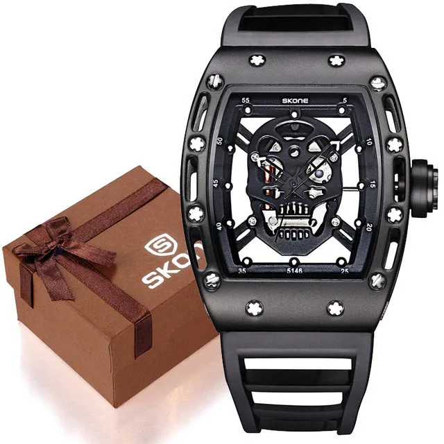 Pre-Sale Products 2017 Skone Skull Watch Men Quartz Watches Only For VIP Customers Priority Shipping