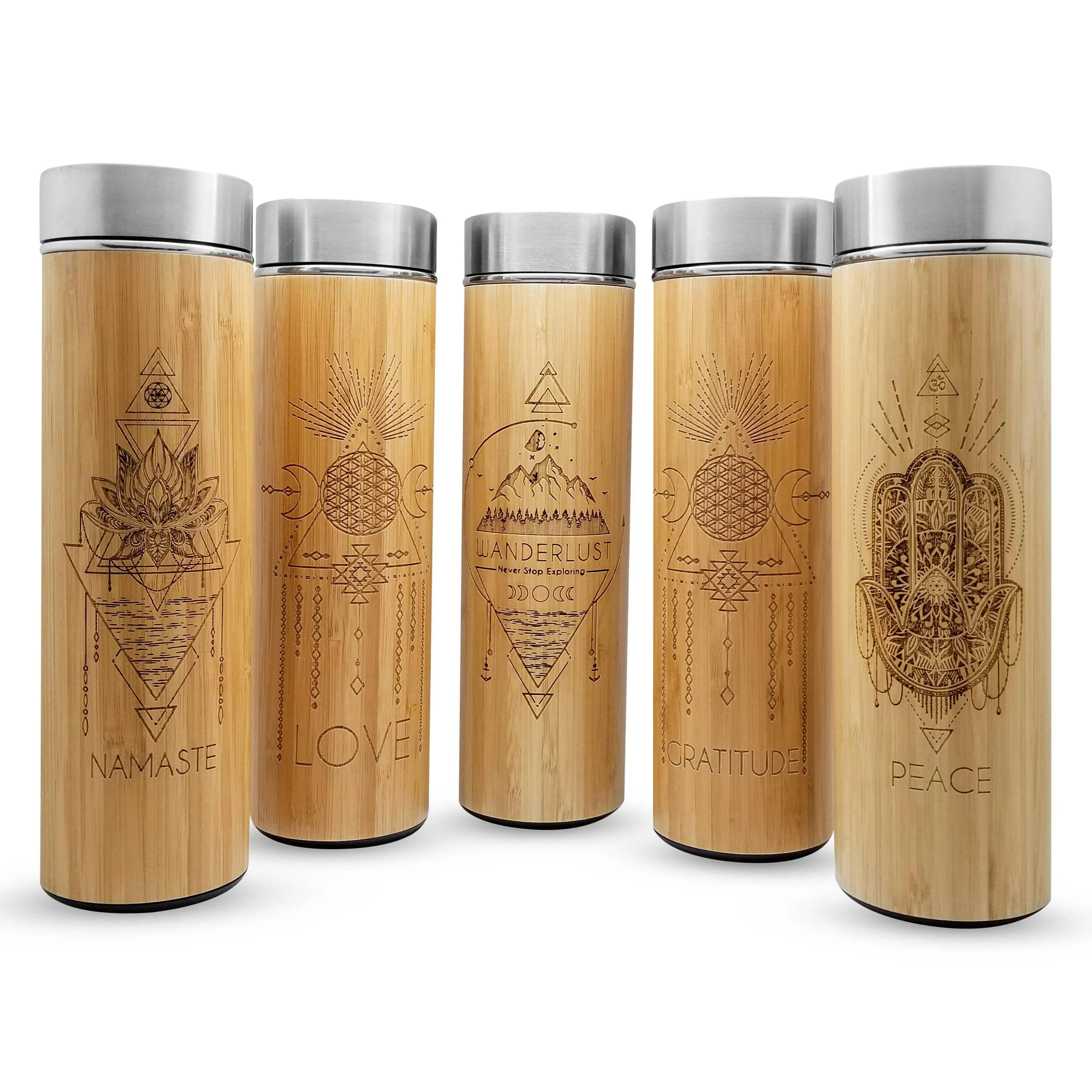 Premium Bamboo Tumblers