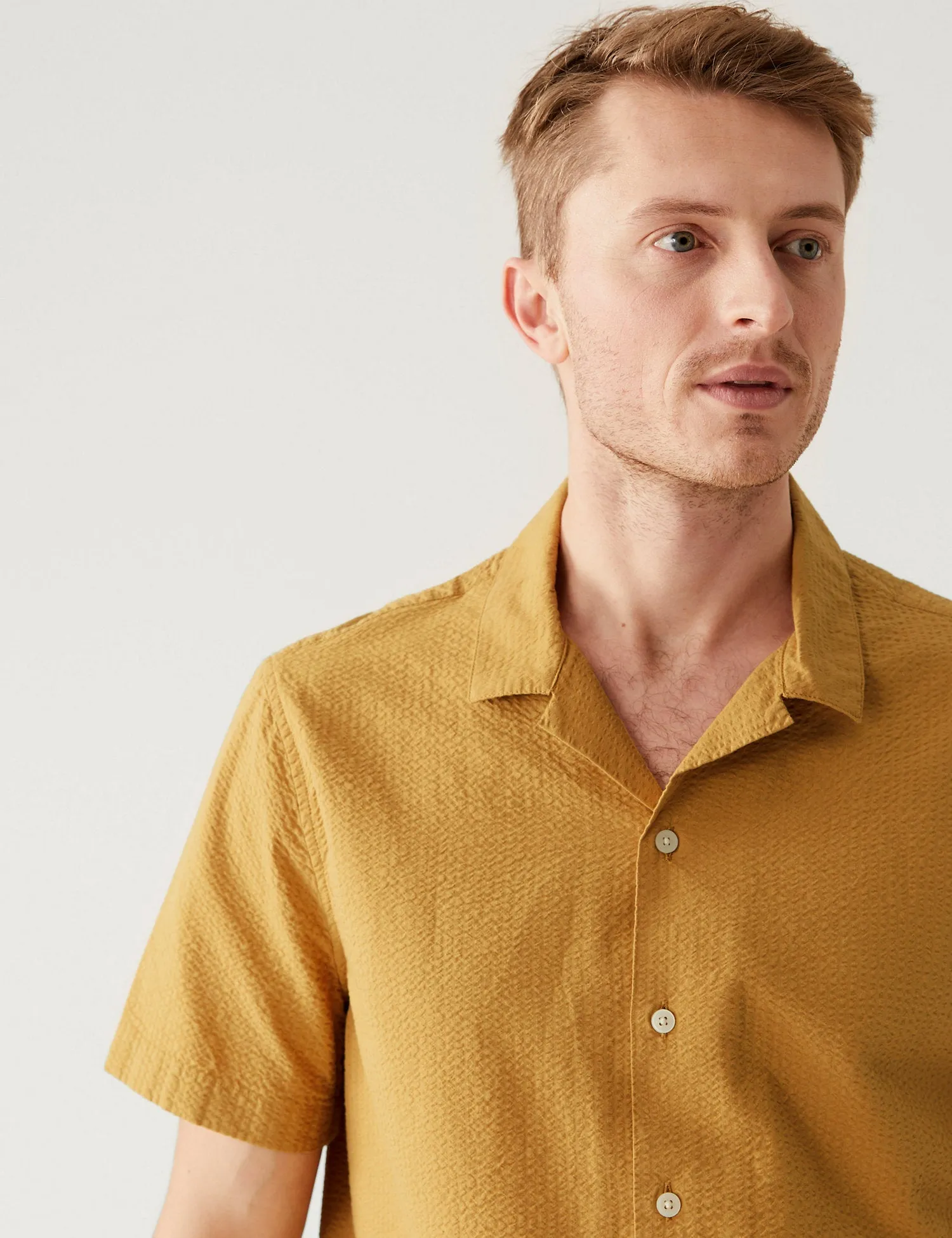 Pure Cotton Revere Shirt