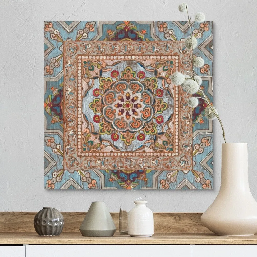 "Boho Textile II" Canvas Wall Art