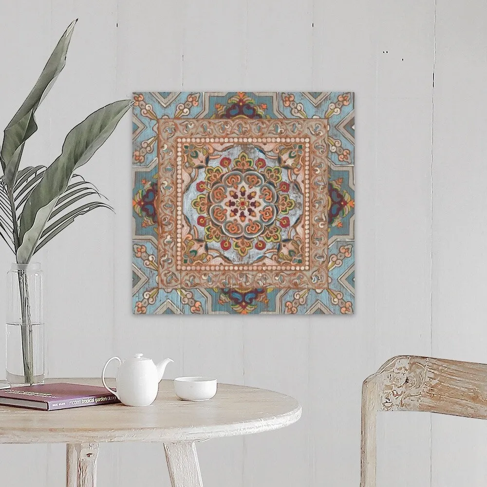 "Boho Textile II" Canvas Wall Art