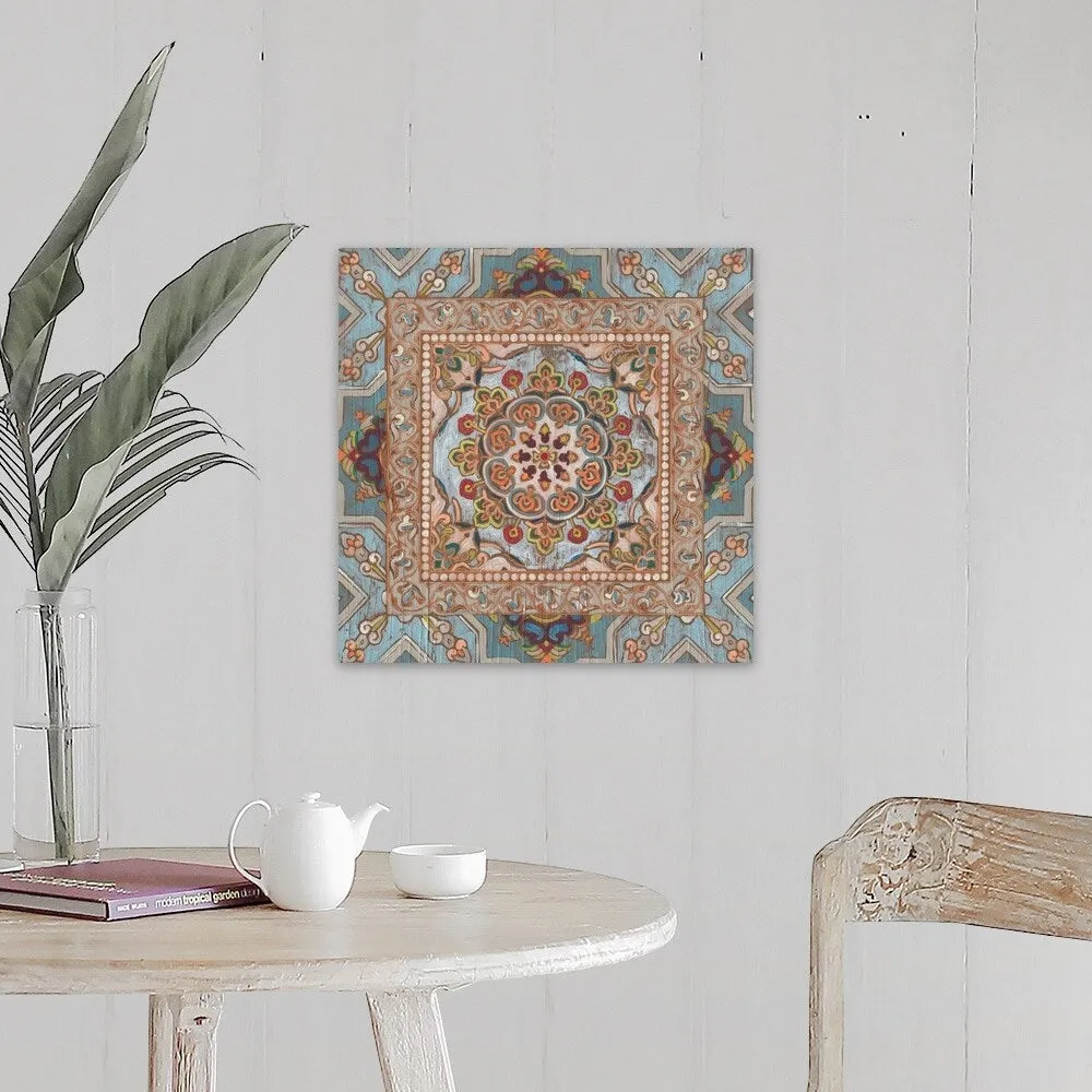 "Boho Textile II" Canvas Wall Art