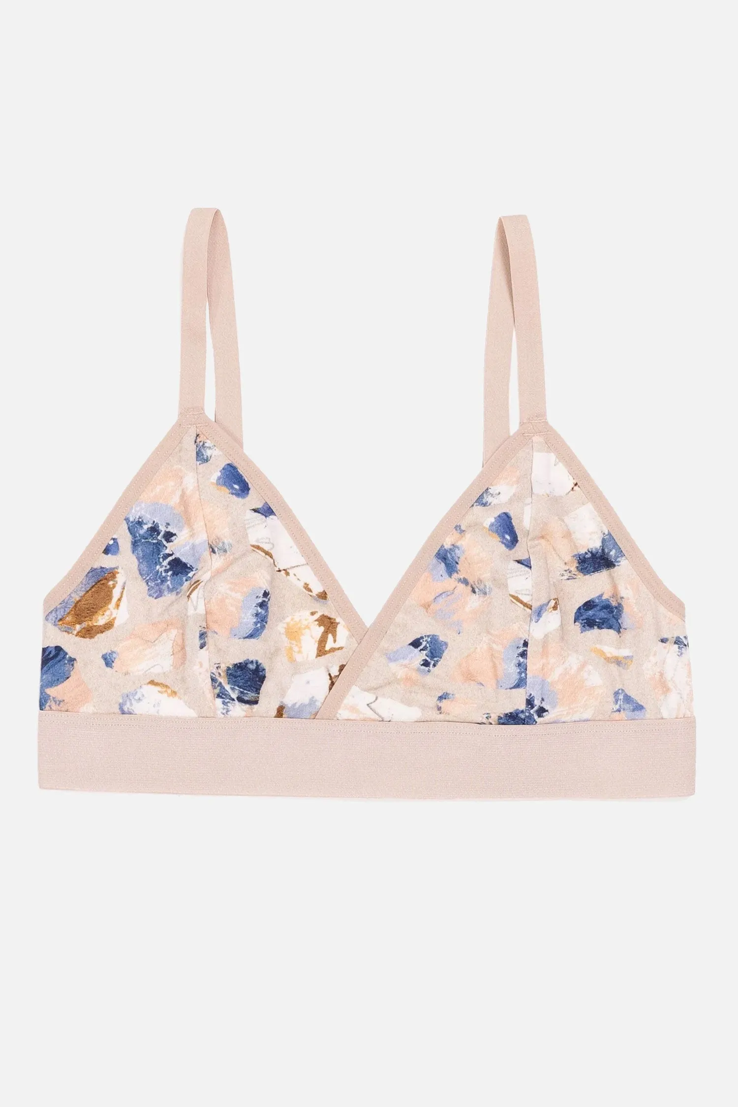 Richer Poorer Classic Bralette / Terrazzo