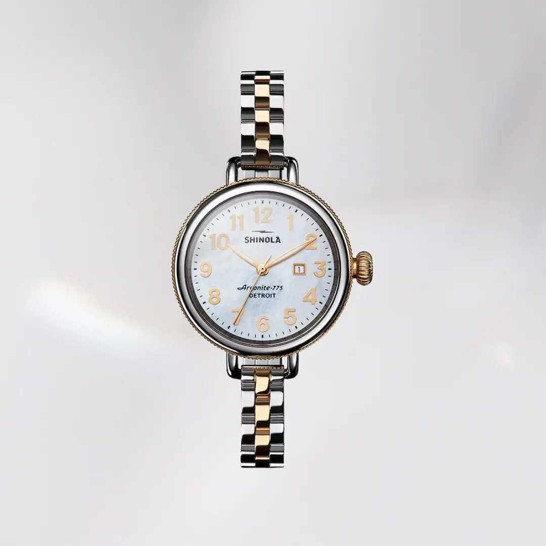 Shinola The Birdy 34mm Two-Tone