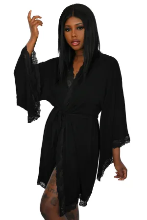 Short Bathory Dressing Robe