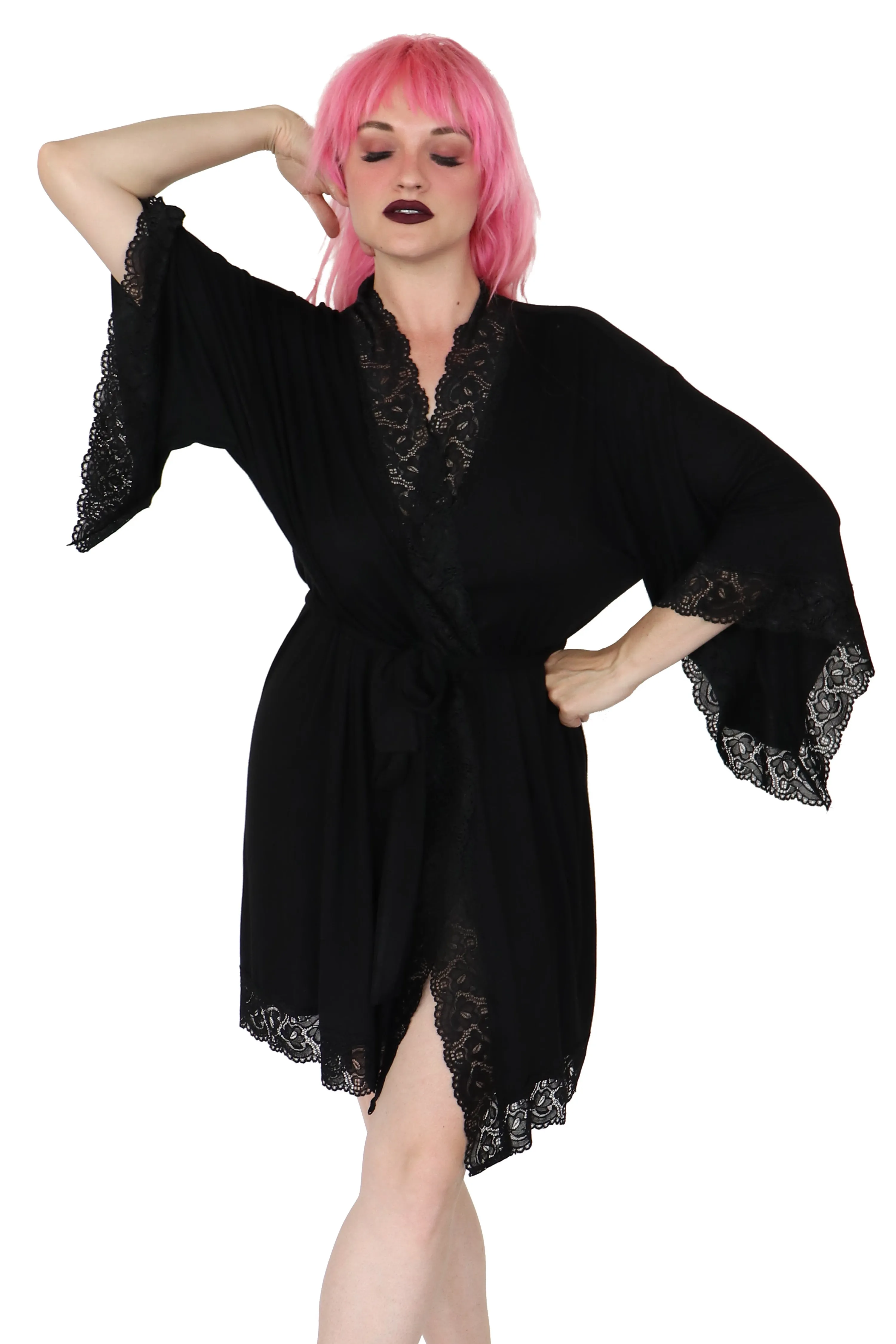 Short Bathory Dressing Robe