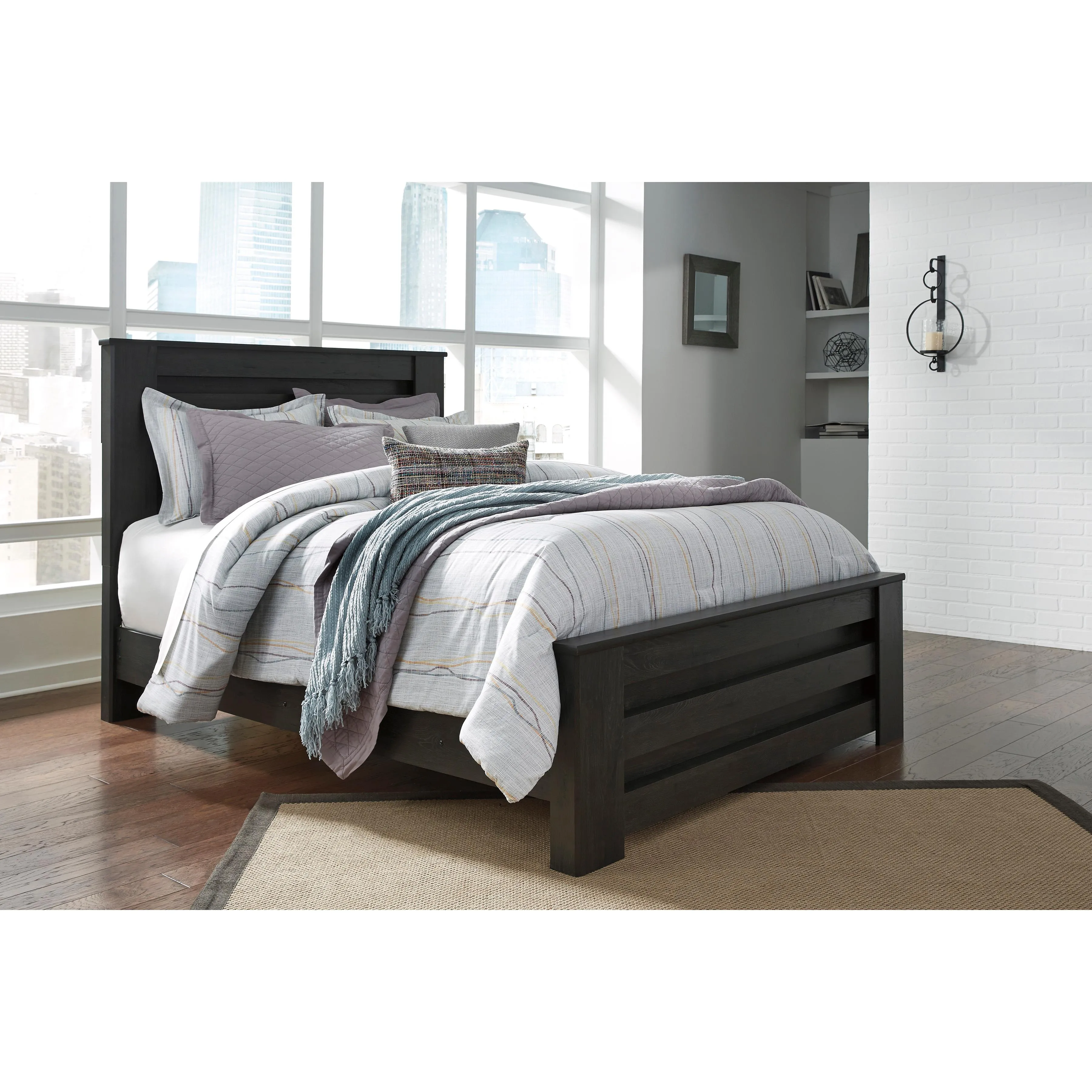 Signature Design by Ashley Brinxton Queen Panel Bed B249-67/B249-64/B249-98