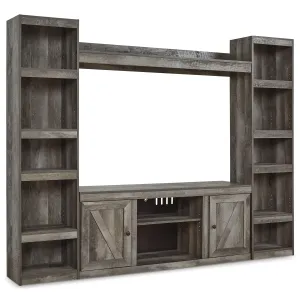 Signature Design by Ashley Wynnlow EW0440W6 4 pc Entertainment Center