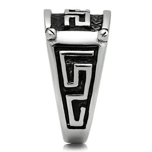 Stone-Free Steel Men's Ring