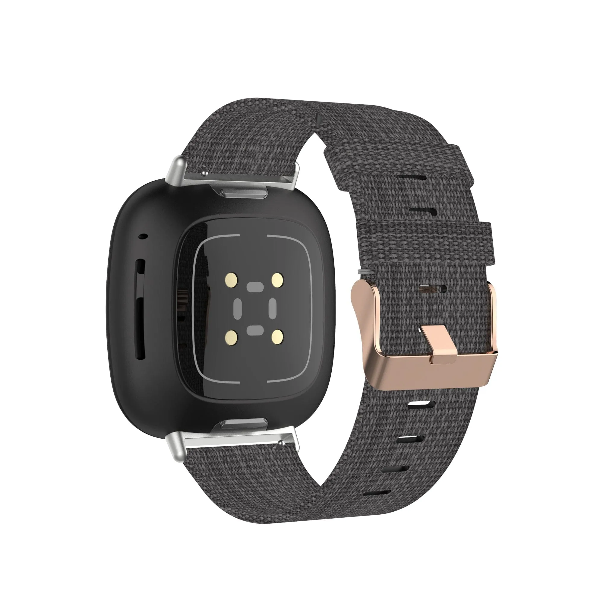 Stylish Canvas Watch Straps Compatible with Garmin Forerunner 255s