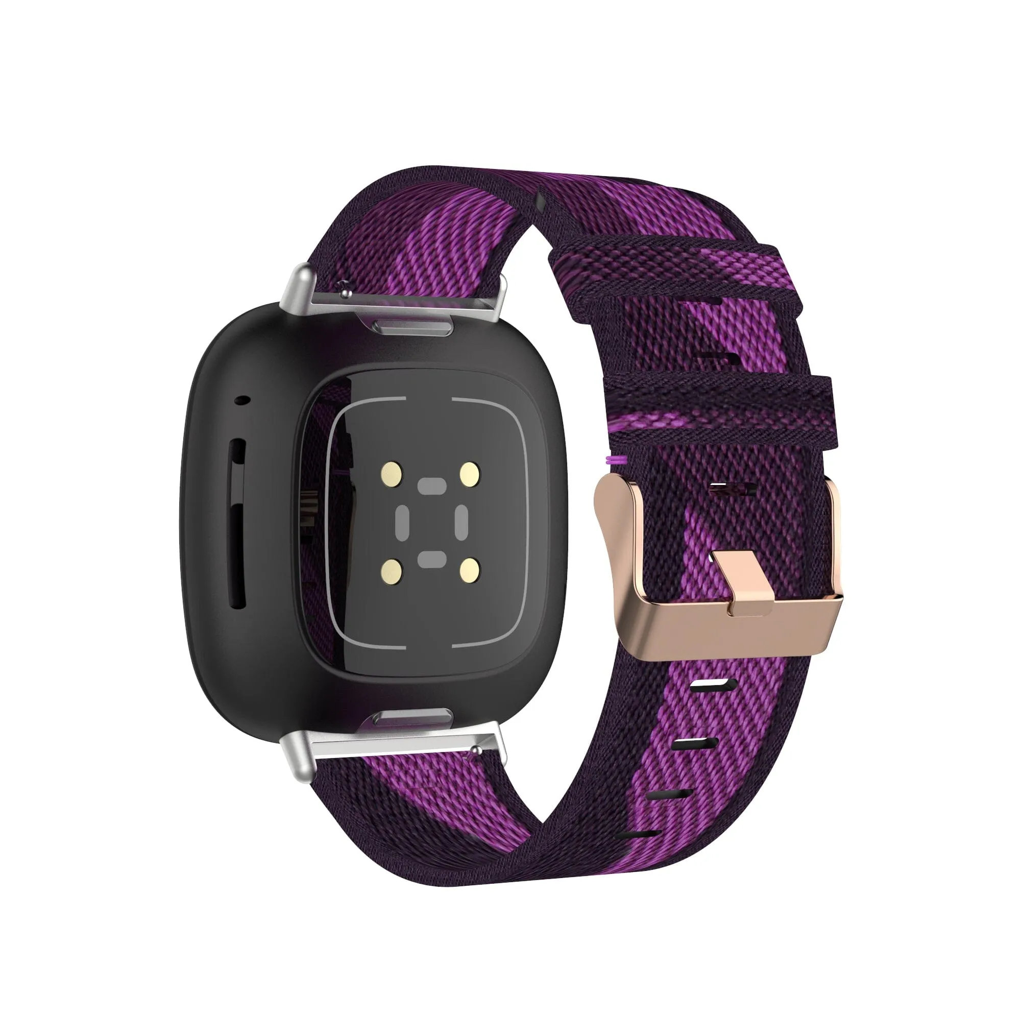 Stylish Canvas Watch Straps Compatible with Garmin Forerunner 255s