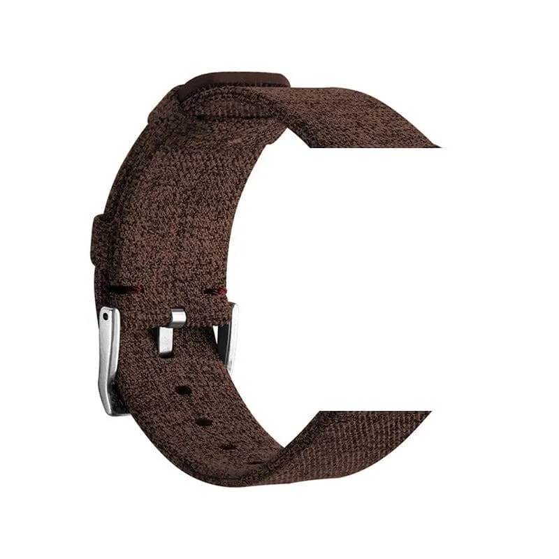 Stylish Canvas Watch Straps Compatible with Suunto 9 Peak