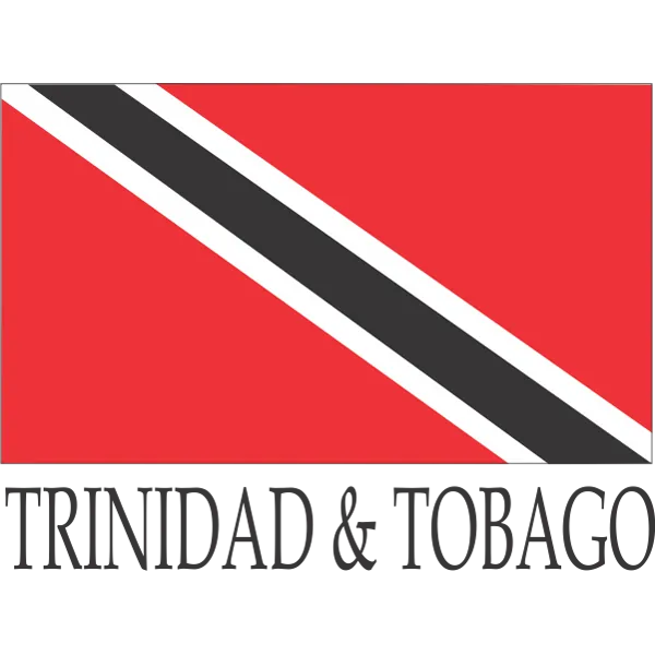 Trinidad Tobago Embroidered Flag Badge