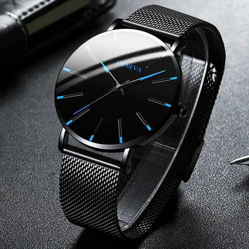 Ultra Thin Watches for Simple Men