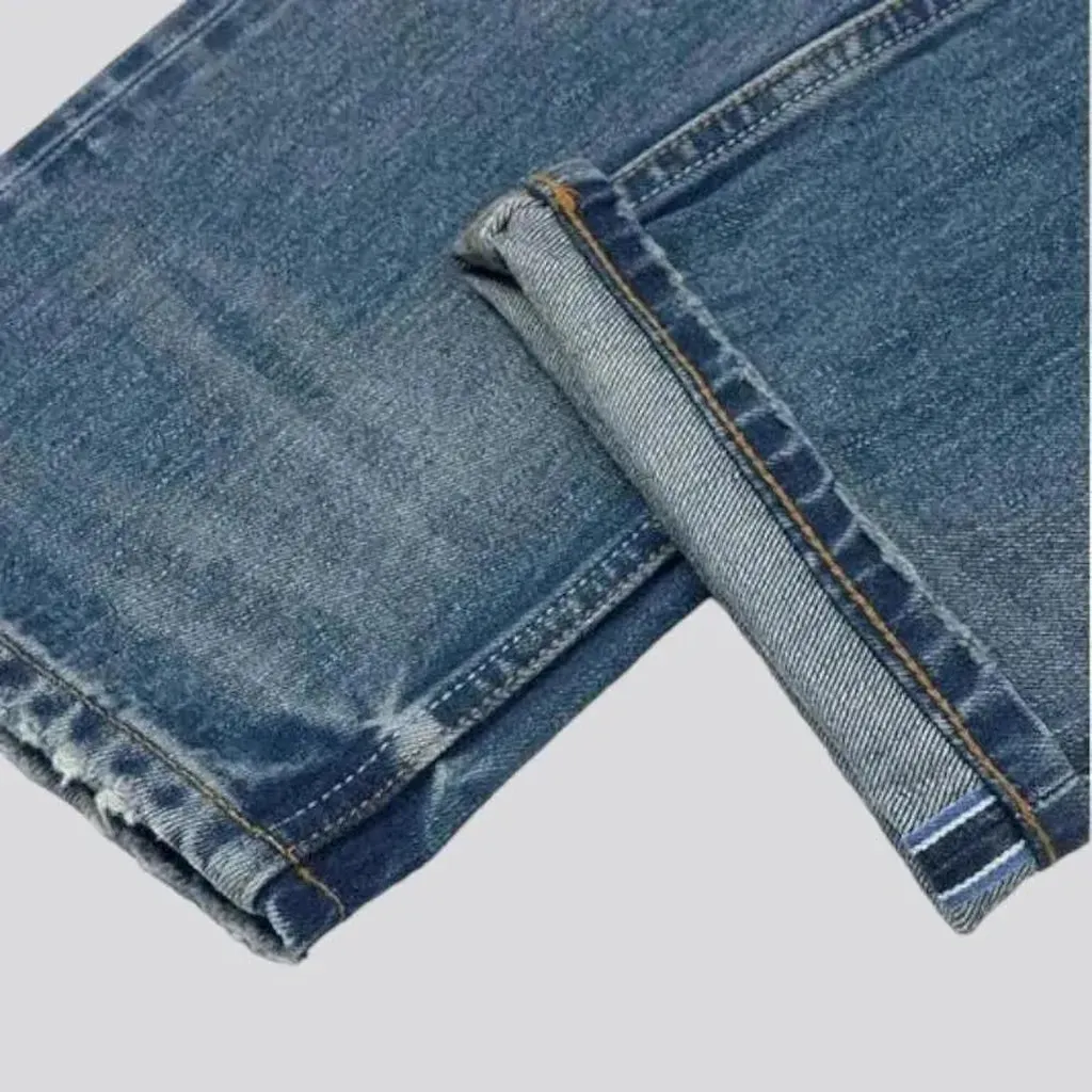 Vintage straight selvedge jeans