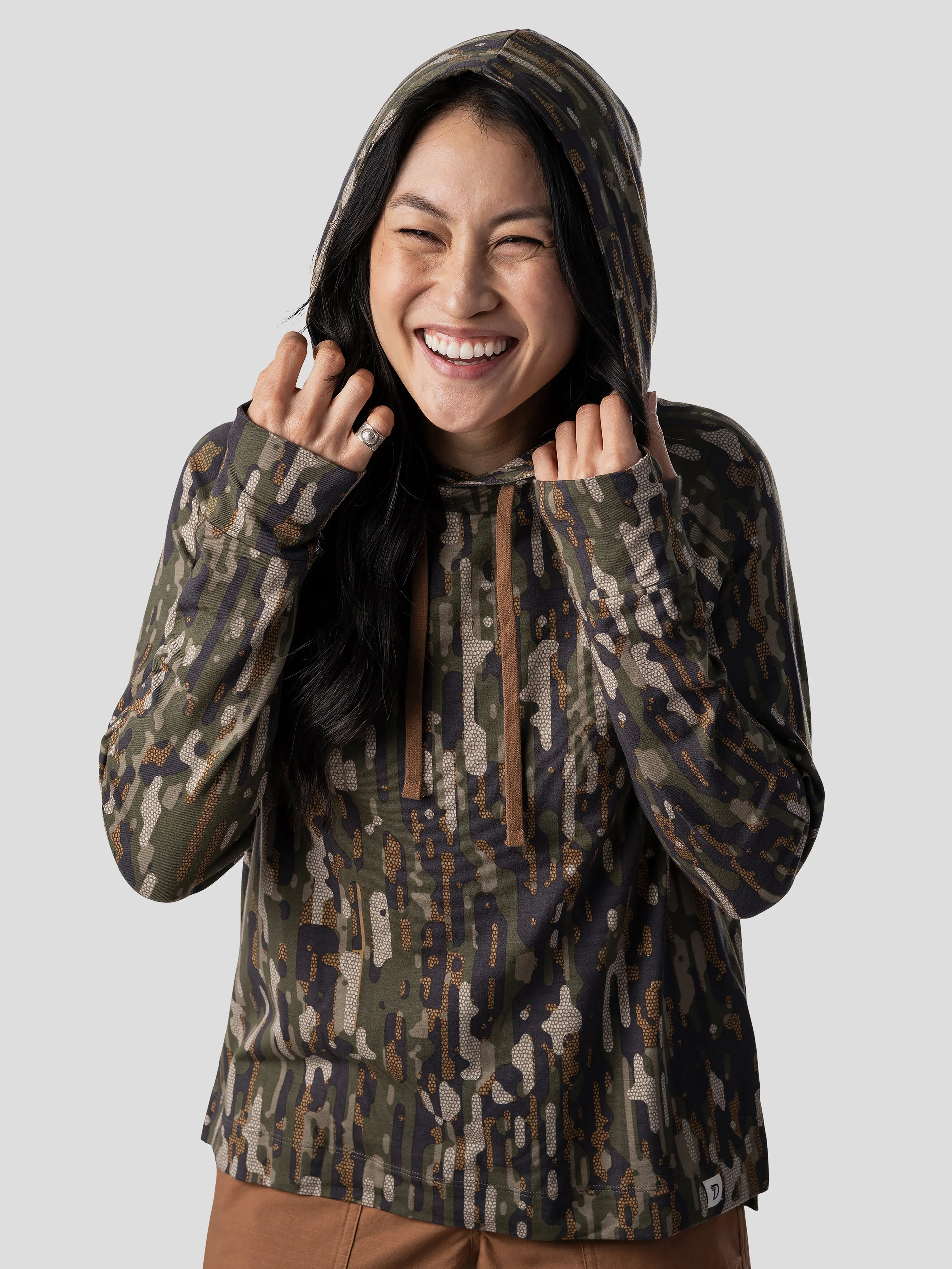 W's Original Bamboo Hoodie - Woodland